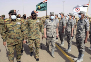 اختتام مناورات نسور النيل 2 بين القوات الجوية السودانية والمصرية